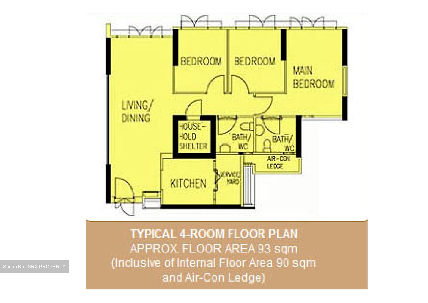 Blk 590B Montreal Dale (Sembawang), HDB 4 Rooms #589733121
